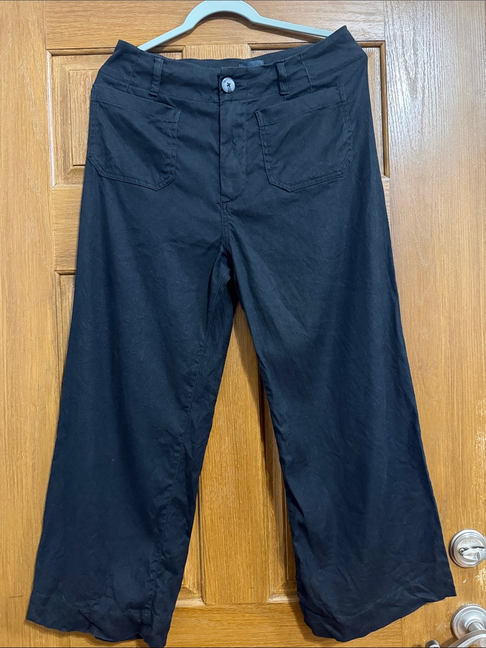 Women’s Maeve The Colette Black Linen & Viscose blend Pants size 29